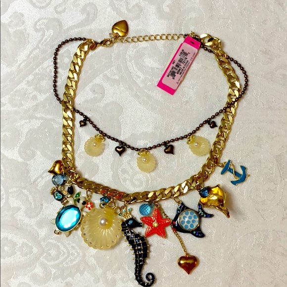 Betsy Johnson necklace